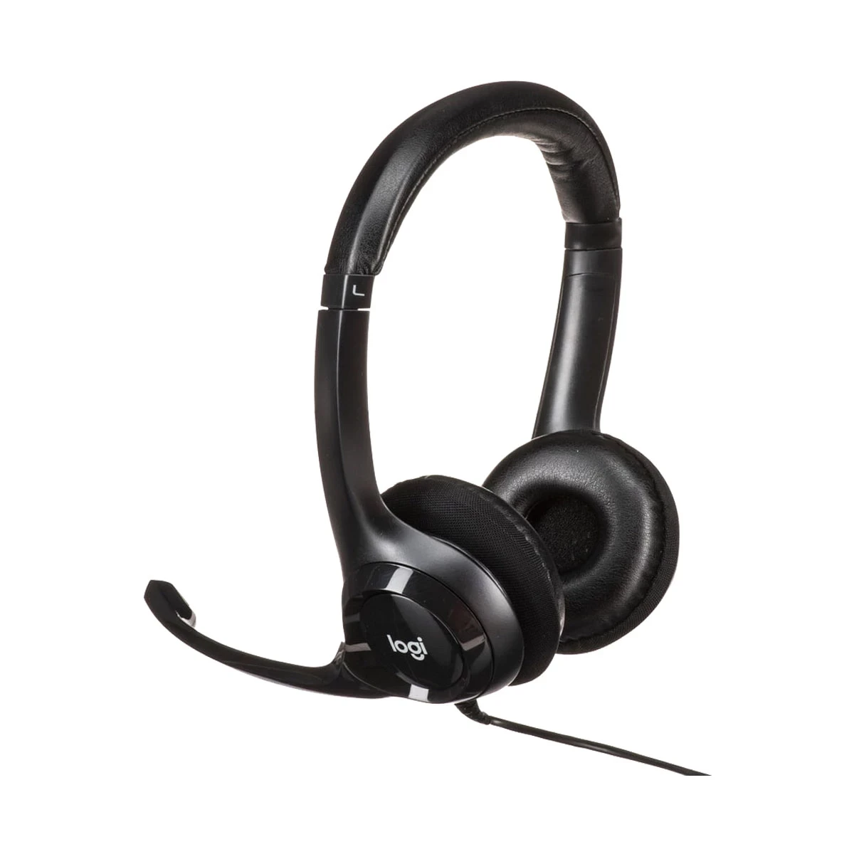 Logitech H390 USB Black Computer Headphone #981-000485