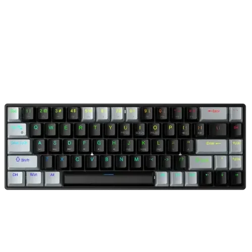 Aula F3268 Wired RGB Hot Swap (Blue Switch) Black and Gray Mechanical Gaming Keyboard