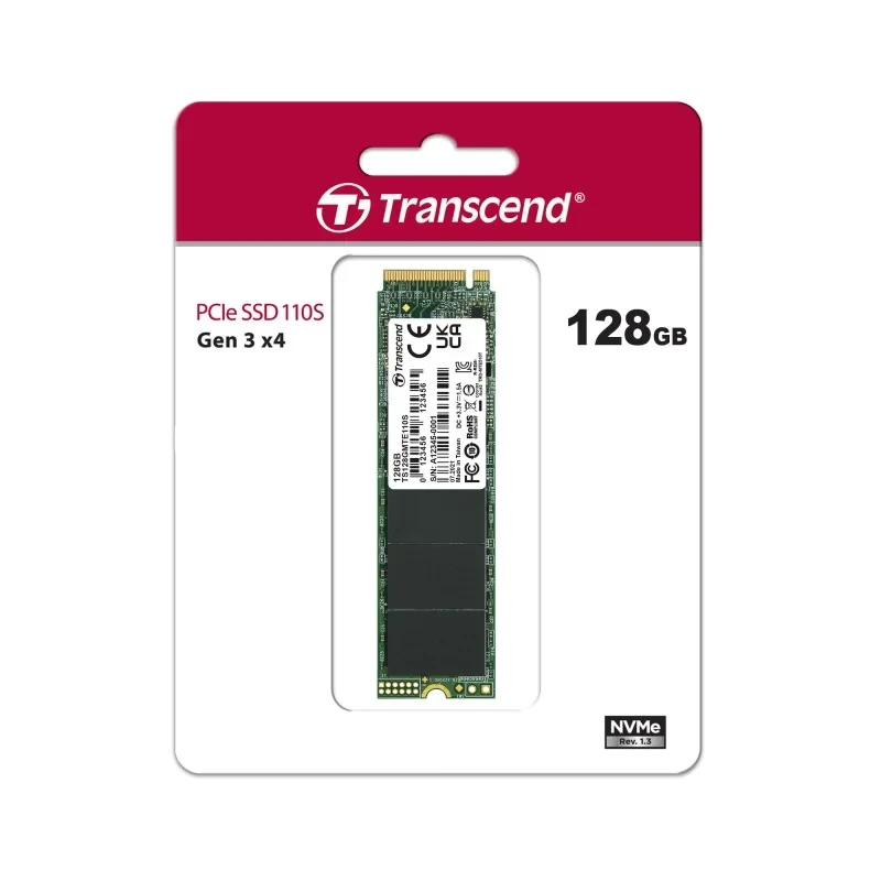 Transcend 110S 128GB M.2 2280 PCIe SSD