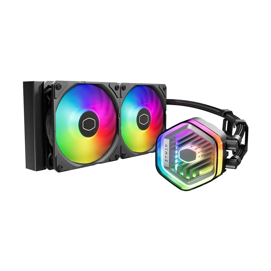 Cooler Master MasterLiquid 360 ATMOS ARGB 360mm Black Liquid CPU Cooler #MLX-D36M-A25PZ-R1