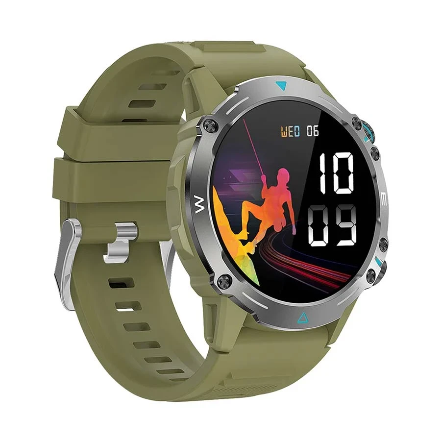 Colmi M42 Green Amoled Bluetooth Calling Smart Watch