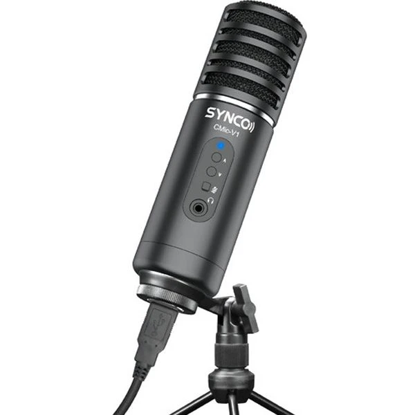SYNCO CMic-V1 Desktop USB Large Diaphragm Condenser Professional Microphone Black