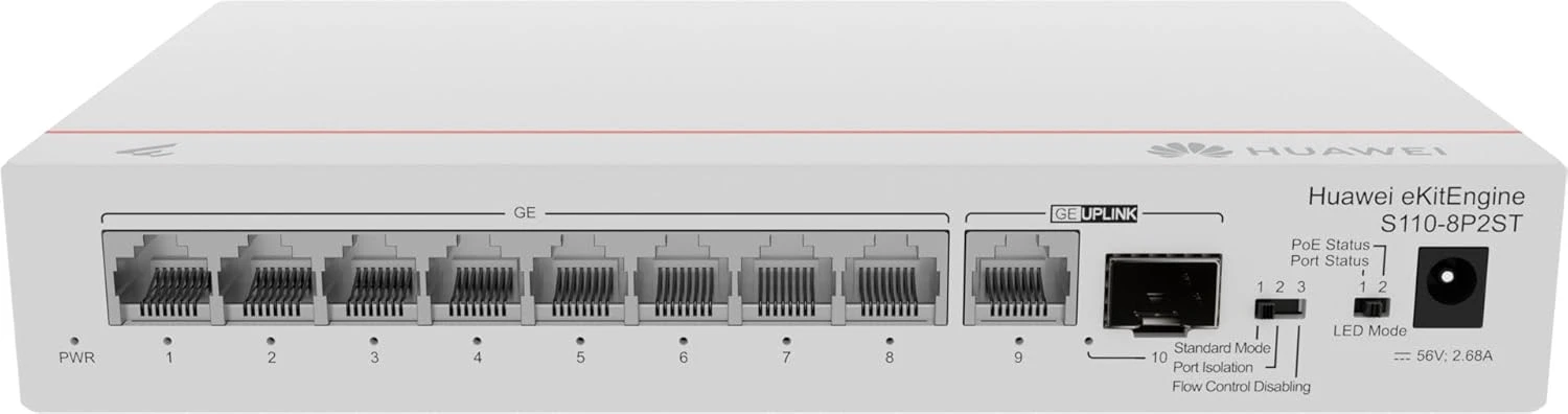 Huawei S110-16LP2SR 18 Port Unmanaged eKit SOHO Switch