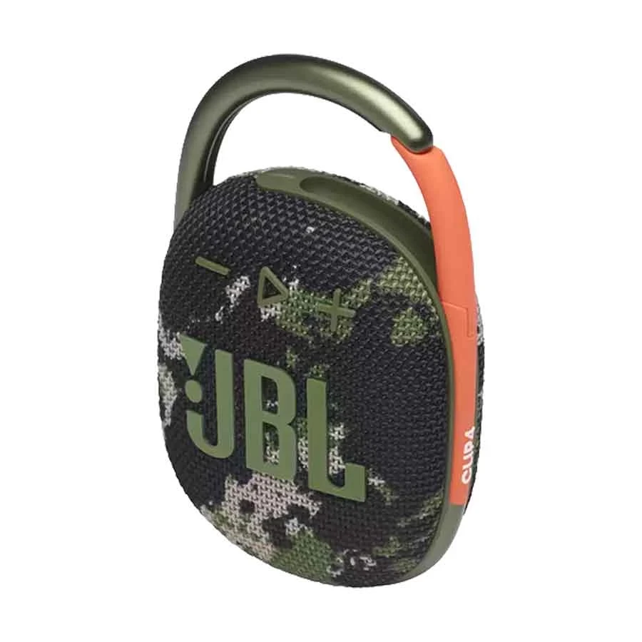JBL Clip 4 White Portable Bluetooth Speaker