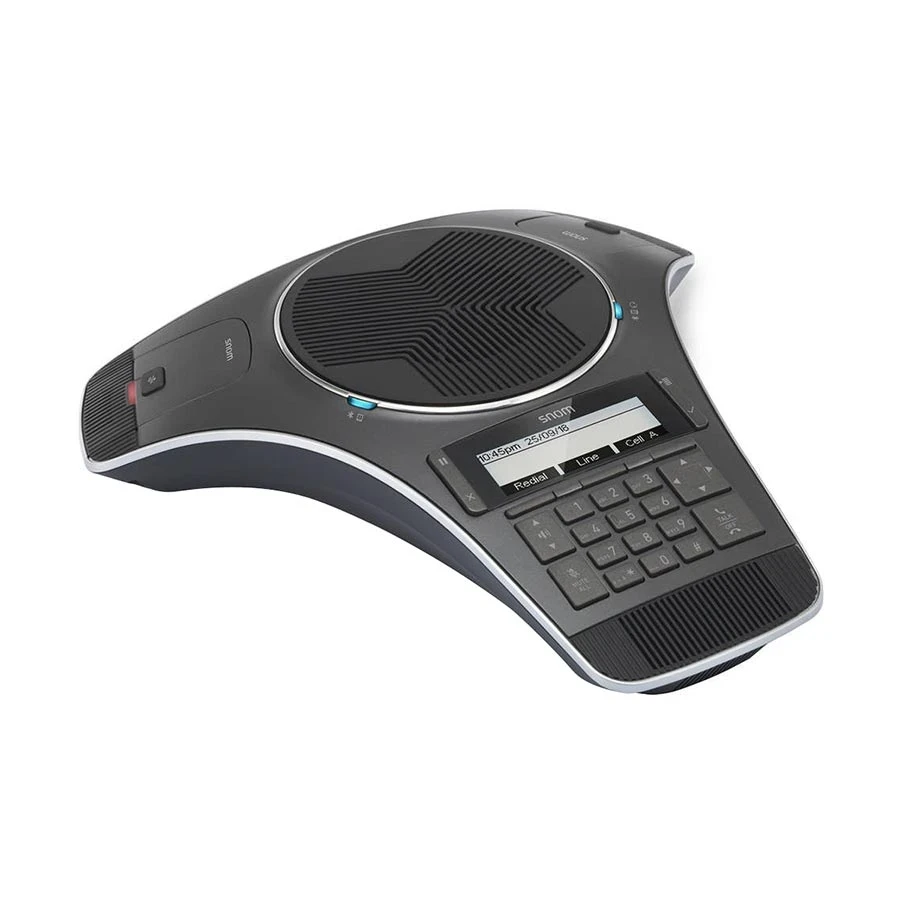 SNOM C520 3-SIP PoE Black IP Conference Phone