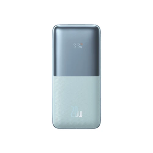Baseus Bipow Pro 20W 10000mAh Digital Display Fast Charge Power Bank (Blue)