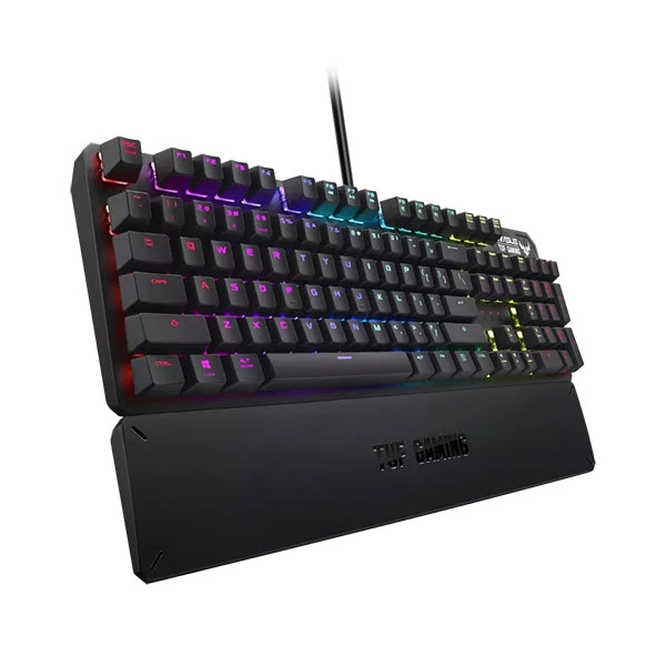 Asus TUF Gaming K3 RA05 RGB USB Gun Metal Gray Red Switch Mechanical Gaming Keyboard