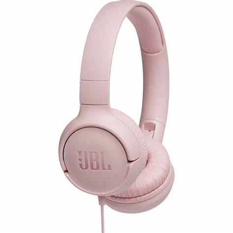 JBL TUNE 500 Pink Wired Over-Ear Headphone #JBLT500PIKAM