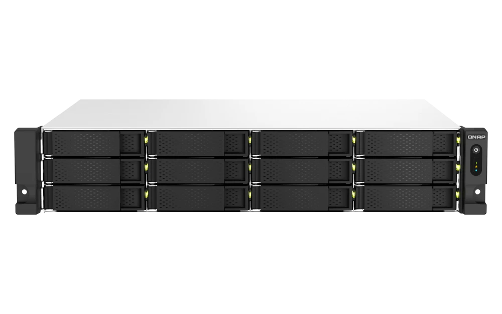 QNAP TS-1264U-RP-8G 12 Bay Rack Intel Celeron N5095 Network Storage (3 Year Warranty)