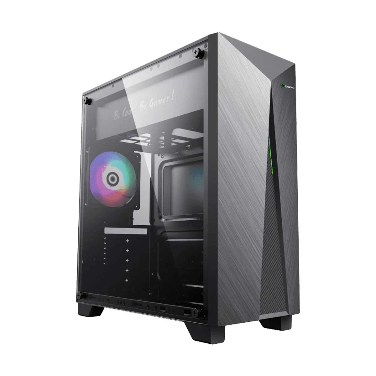 Gamemax Nova N6 Mid Tower Black (Tempered Glass) ATX Gaming Casing