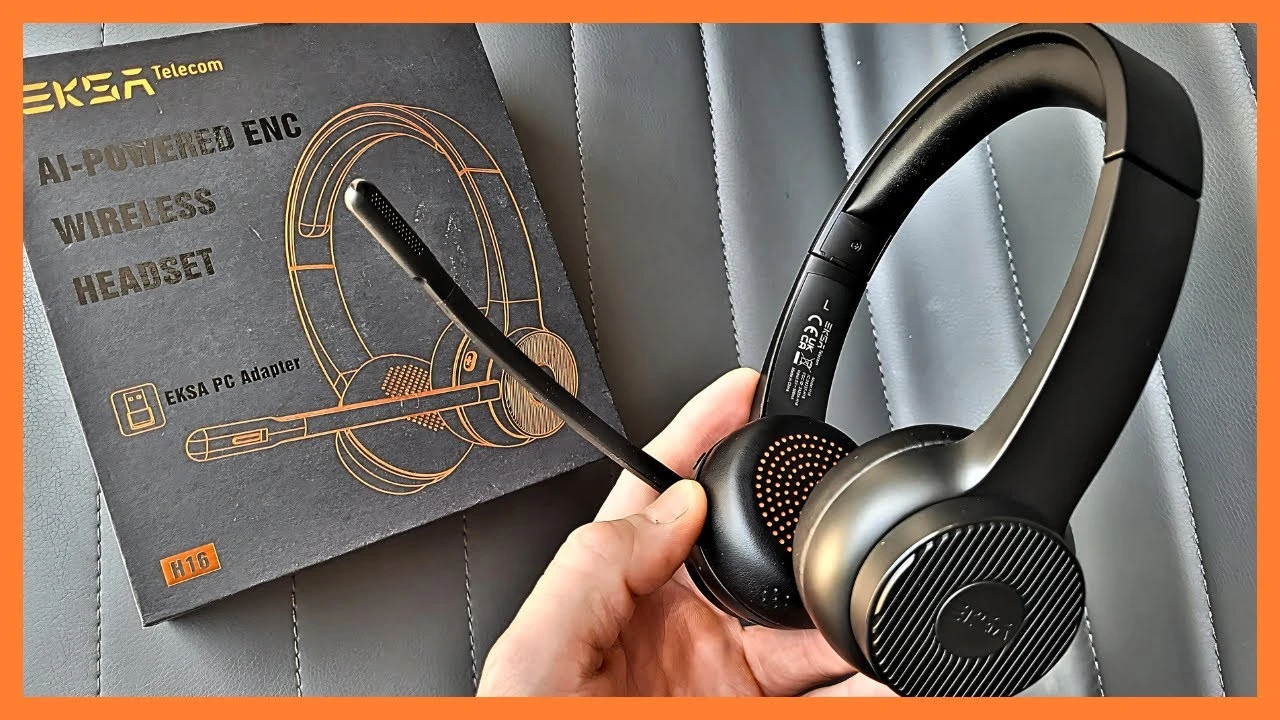 EKSA Telecom H16 Black Wireless Professional Headphone