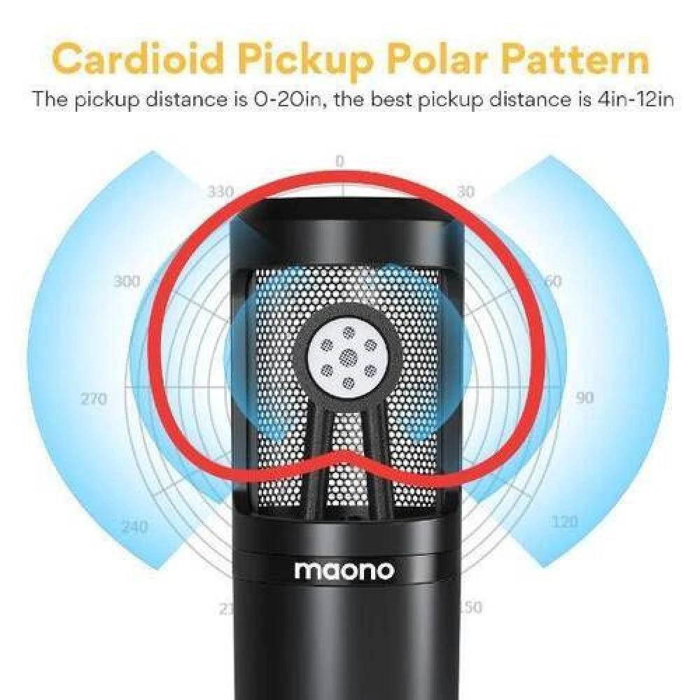 MAONO AU-PM360TR 3.5mm Condenser Microphone
