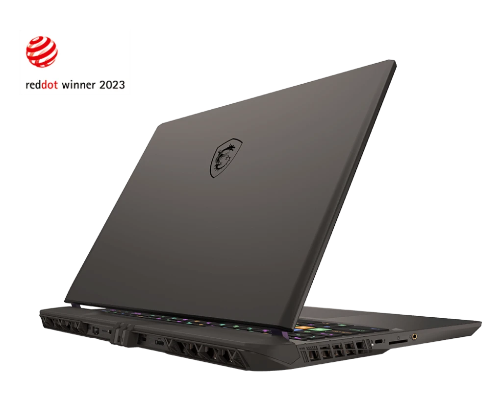 MSI Vector 16 HX A14VGG 14th Gen Intel Core i9 14900HX 32GB RAM, 1TB SSD 16 Inch QHD+ Display Cosmos Gray Gaming Laptop with MSI Essential Backpack