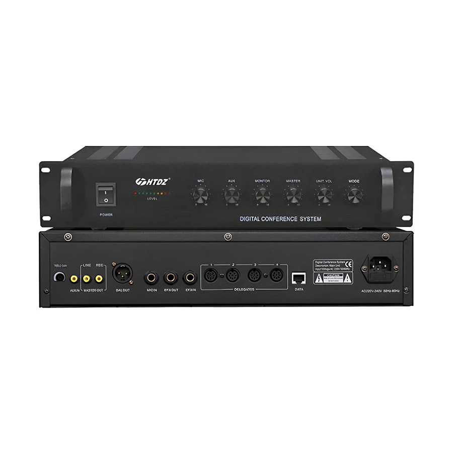 HTDZ HT-3000 Black Conference System Central Unit