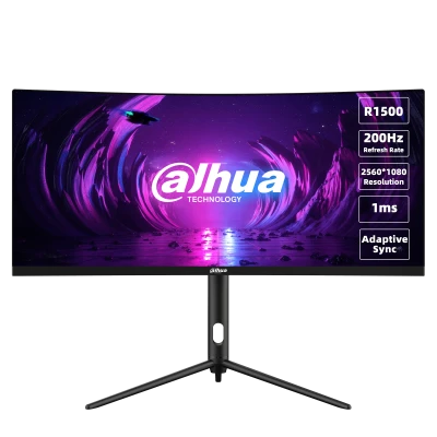 Dahua LM30-E330CA 30 Inch UltraWide WFHD Display Dual HDMI, Dual DP Curved Gaming Monitor