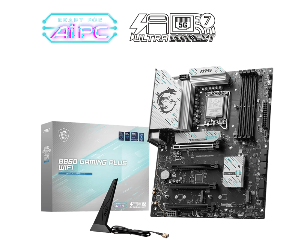 MSI PRO B860-P DDR5 (Intel Core Ultra LGA1851 Socket) ATX Motherboard