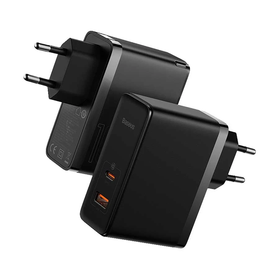Baseus CCGAN100E5 GaN5 Pro Fast Charger C+U 100W EU