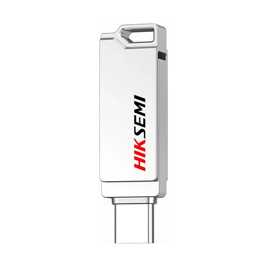 Hiksemi Dual Slim HS-USB-E307C 64GB USB 3.2 & Type-C Grey Pen Drive #HS-USB-E307C-64G-U3