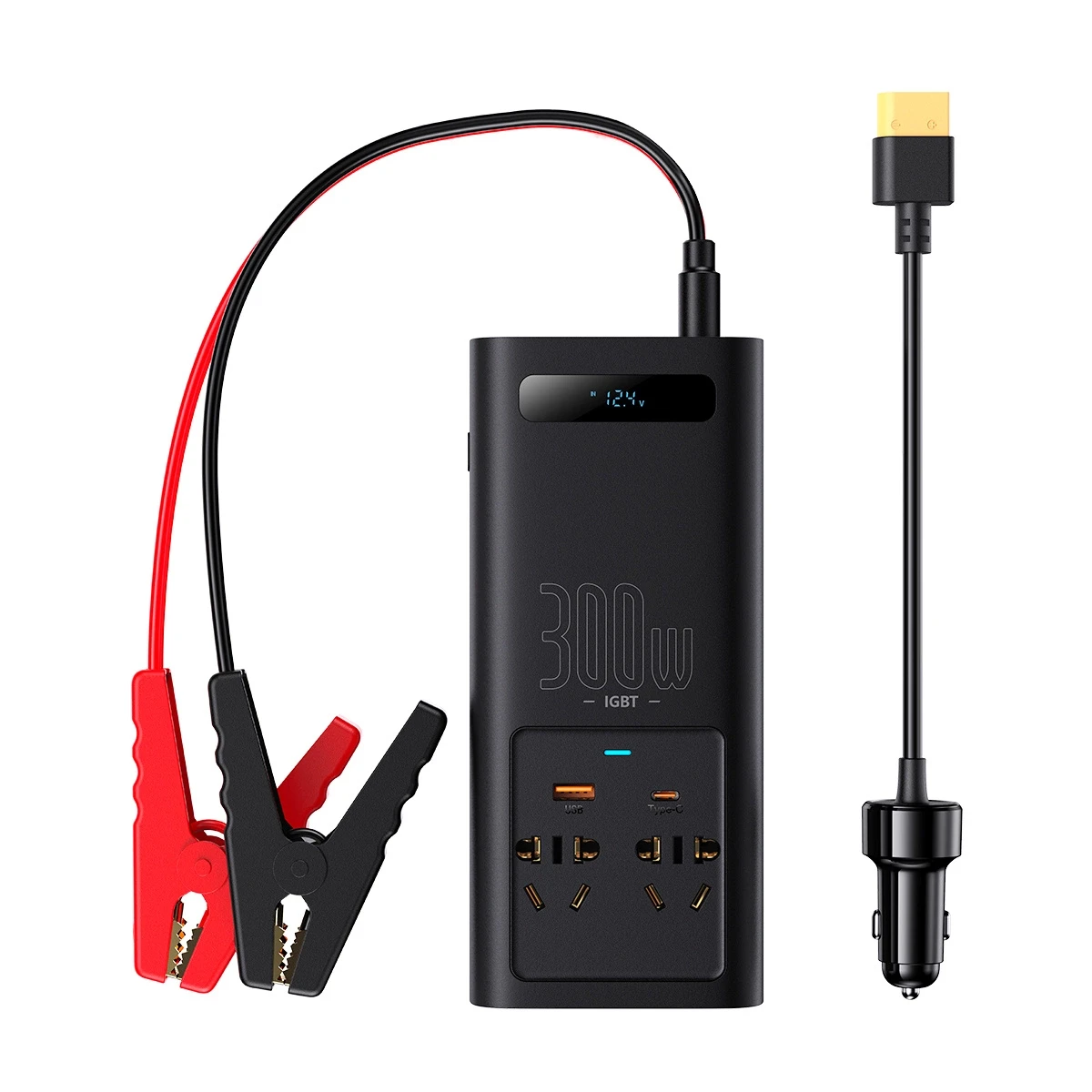 BASEUS CGNB010101 300W CAR CHARGER IGBT POWER INVERTER