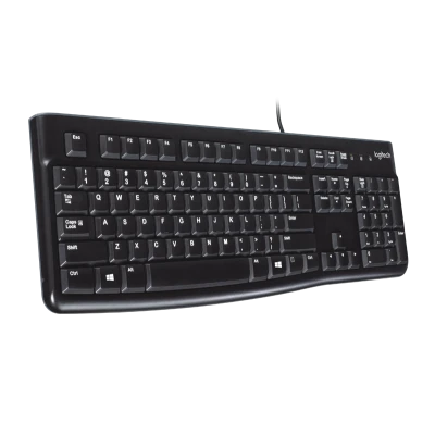Logitech K120 Black USB Keyboard #920-002582