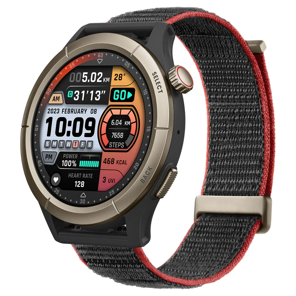 Amazfit Cheetah Pro Bluetooth Calling Black Smart Watch