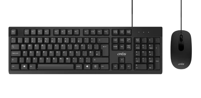 Havit KB270CM Black Wired Keyboard & Mouse Combo With Bangla