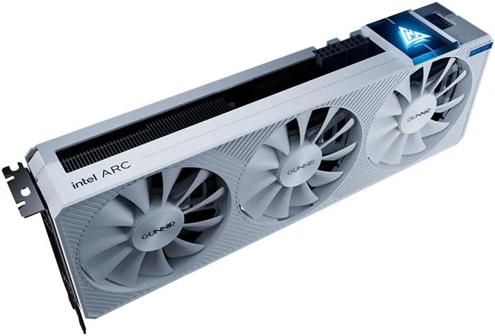 Gunnir Intel Arc A750 Photon 8G OC White 8GB GDDR6 Graphics Card