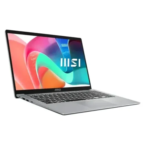 MSI Modern 15 F13MG Intel Core i7 1355U 8GB RAM 512GB SSD 15.6 Inch FHD Display AI Optimized Urban Silver Laptop (Laptop Bag is given Separately)
