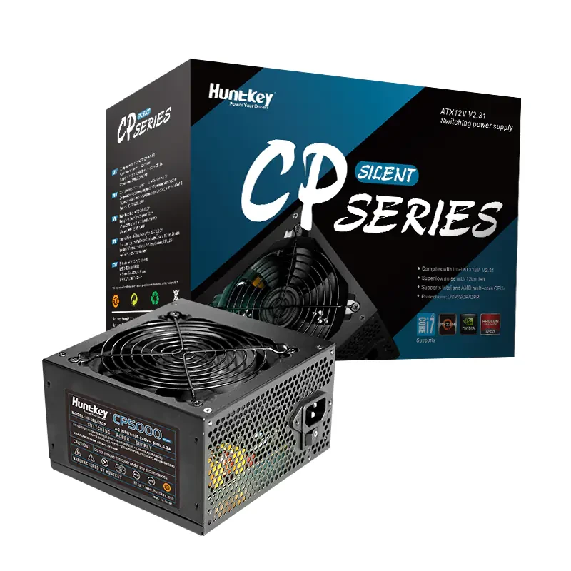 Huntkey CP Series CP5000 500W ATX Non-Modular Black Power Supply